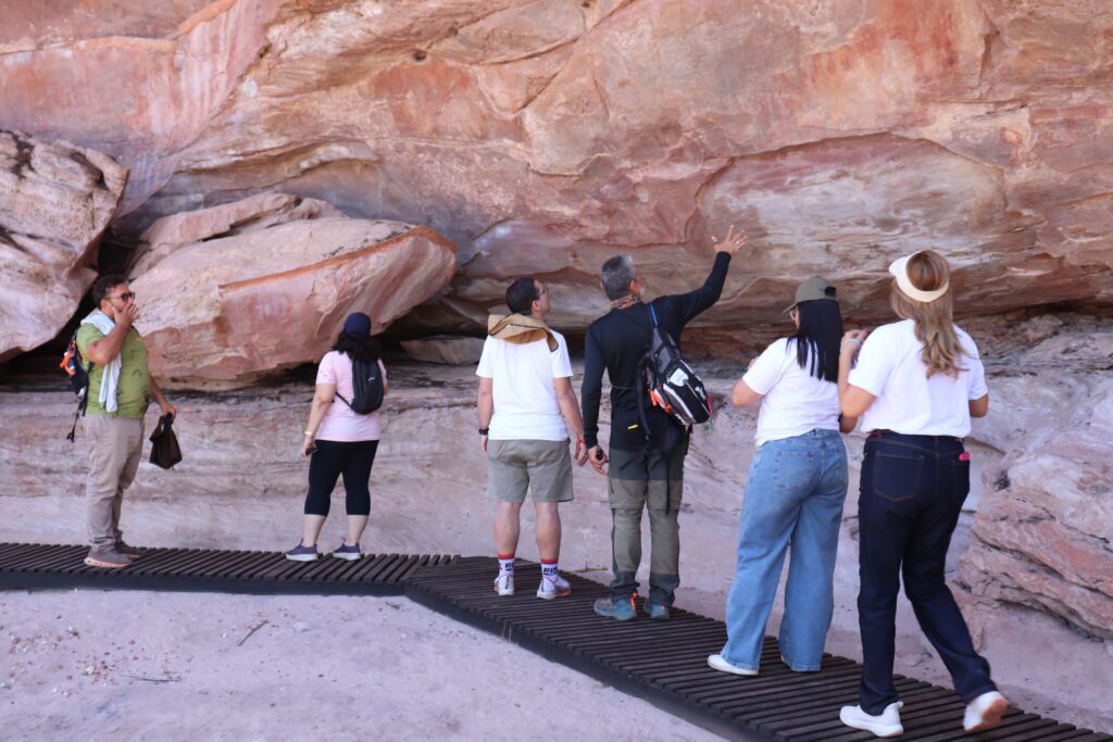 Secretário de Turismo do Estado, Daniel Oliveira, realiza visita técnica ao Parque Nacional Serra da Capivara, Circuito Serra Branca - Imagem 1