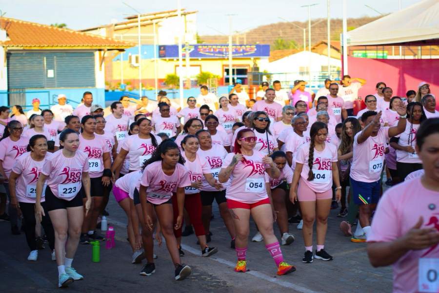 Socorro do Piauí realiza a 1ª Corrida Rosa em alusão ao Outubro Rosa - Imagem 1
