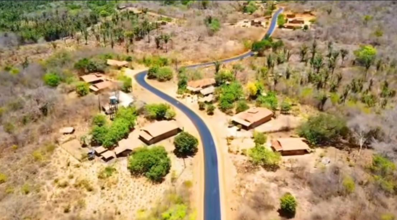 Entregue obra de pavimentação asfáltica em TSD na comunidade Chapadinha do Arrogante em Francinópolis