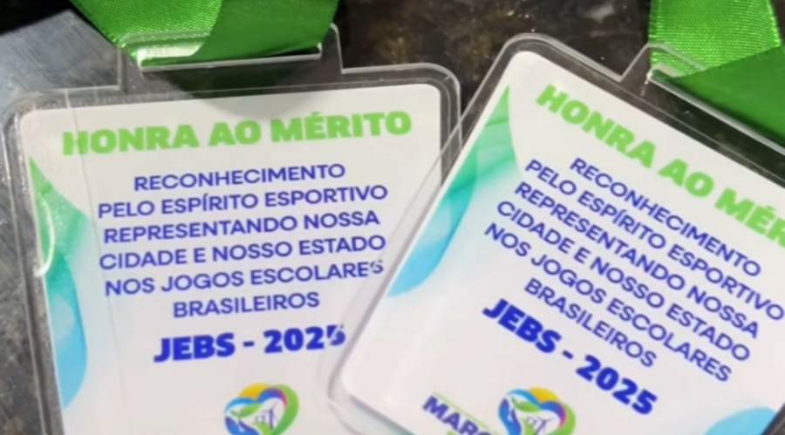 Prefeitura de Marcolândia realiza homenagem às atletas que representaram o município nos Jogos Escolares Brasileiros 2025