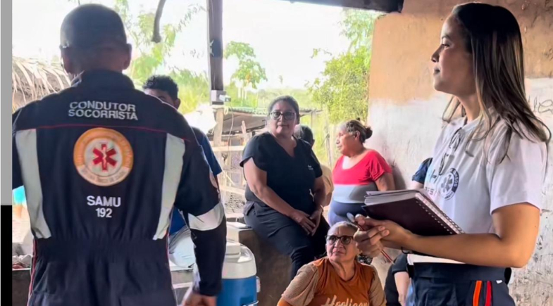 Prefeitura de São Pedro realiza ação do SAMU na Roça 