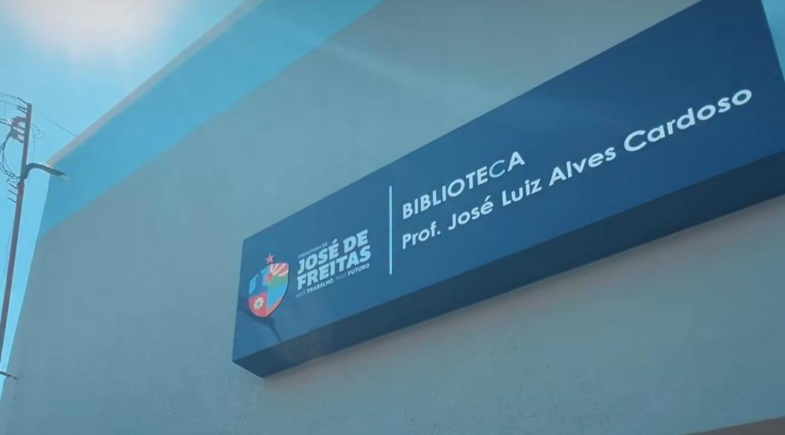 Prefeitura de José de Freitas inaugura Biblioteca Municipal Profº José Luiz A. Cardoso