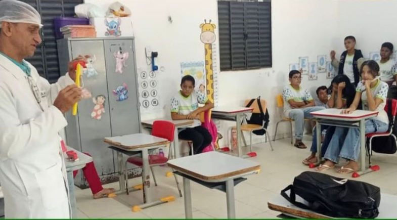 Prefeitura de Juazeiro do Piauí promove ações em saúde bucal nas escolas do município