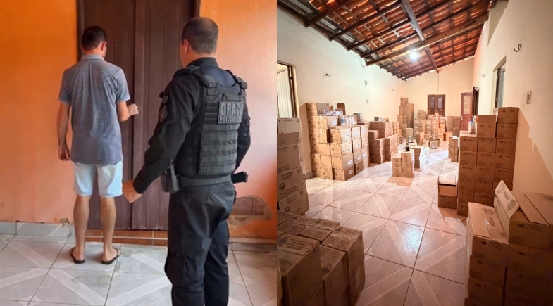 Cargas recuperadas pelo DRACO | FOTO: PCPI