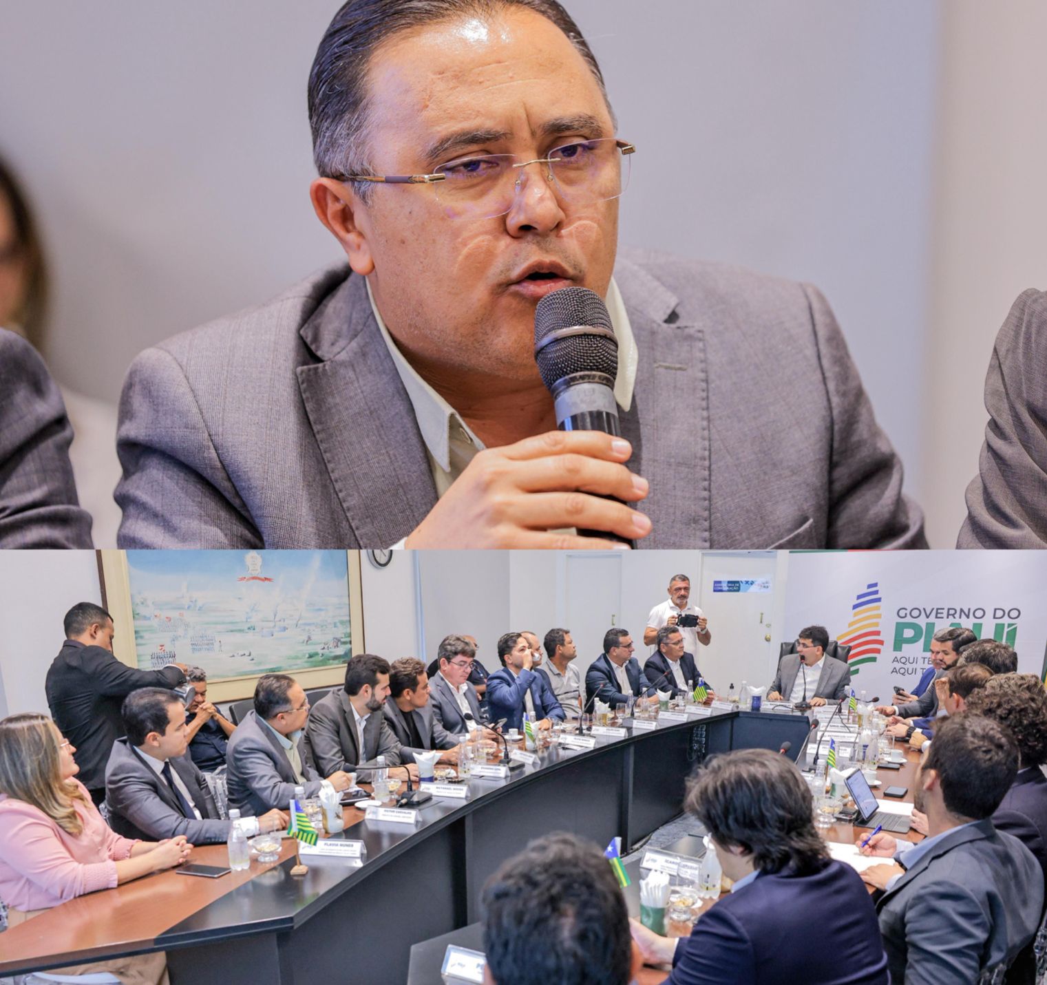 Prefeito Tiel Sales participa de reunião com o governador Rafael Fonteles sobre o Pacto da Economia no Piauí - Imagem 1