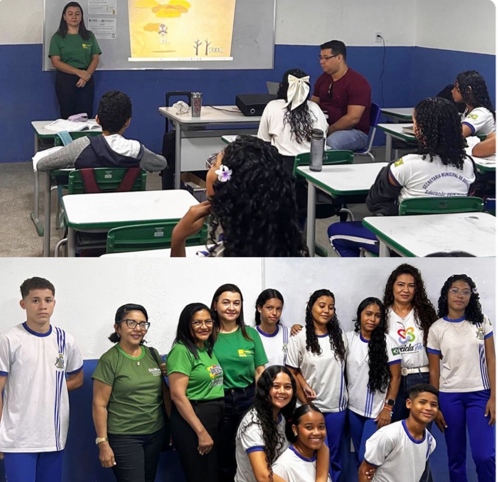 Prefeitura de Floriano promove ações educativas através do Projeto Óleocoletar - Imagem 1