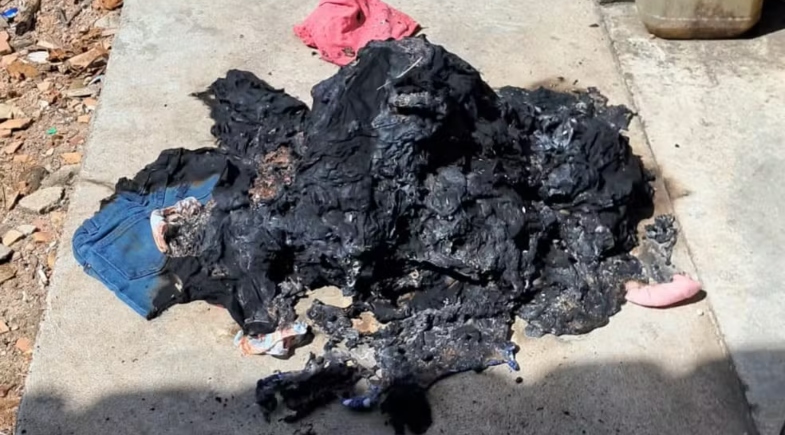 As investigações apontaram que a mulher também queimou as roupas da criança na Bahia | Divulgação/PCPI