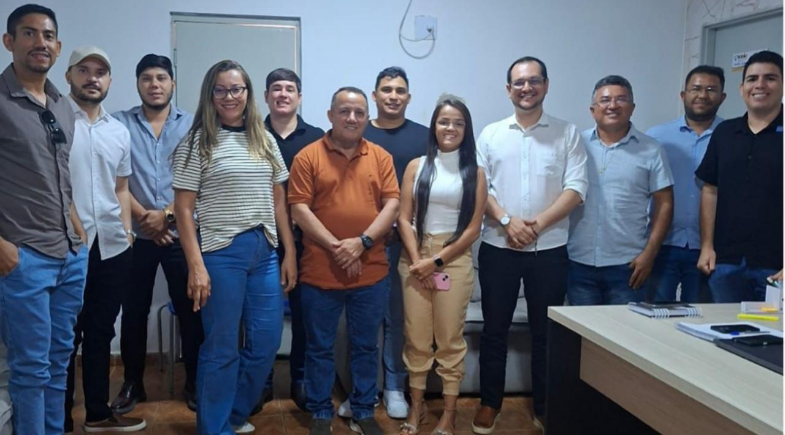 Prefeito Flávio José se reúne com presidente do CREA - PI e sua equipe para discutir novas ações em Avelino Lopes