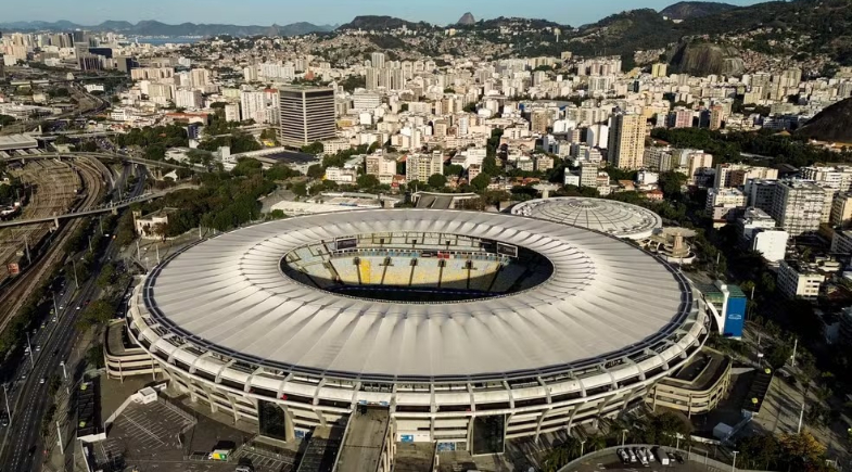 Vista aérea do Maracanã | AGIF