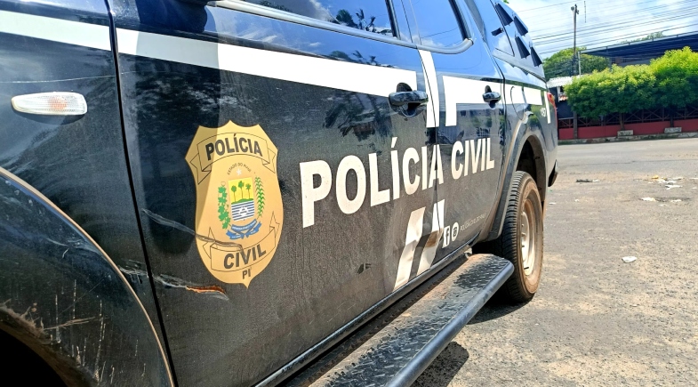 O homem foi preso em Lagoinha do Piauí pela Polícia Civil | Saymon Lima / Portal Meio News