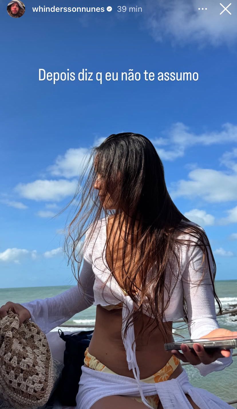 Yasmin Cortez é a nova eleita de Whindersson Nunes 