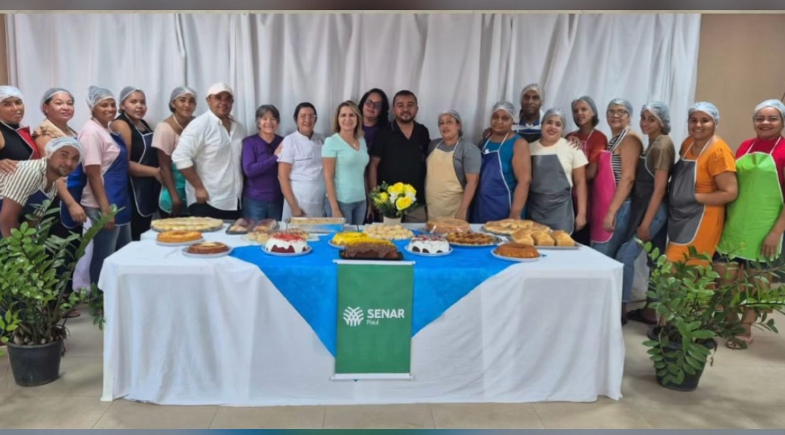 Prefeitura de Parnaguá promove primeiro Curso de Produção de Pães e Bolos no município