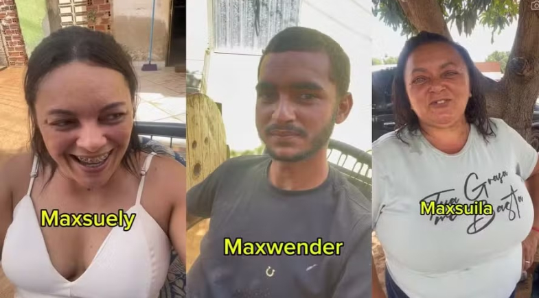 De Maxsuelton a Maxsuely: família de 11 irmãos do RN viraliza com nomes únicos; assista | Google