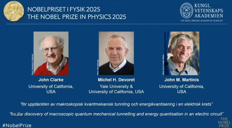 Nobel de Física | Reprodução