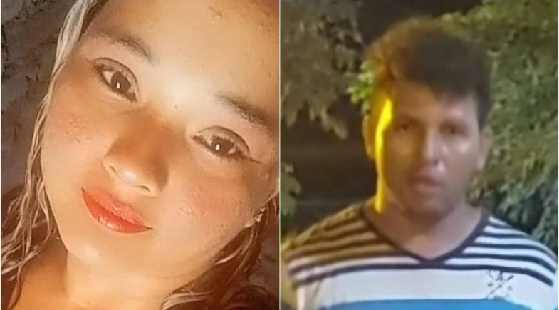 Vítima e acusado do crime em Luzilândia | Reprodução/Luzilândia News