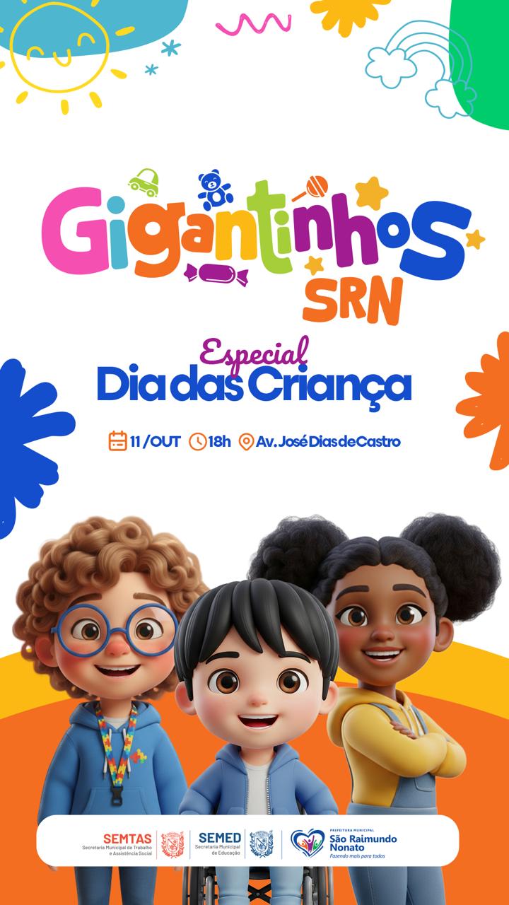 Programação Dia das Crianças em São Raimundo Nonato | Foto: Reprodução