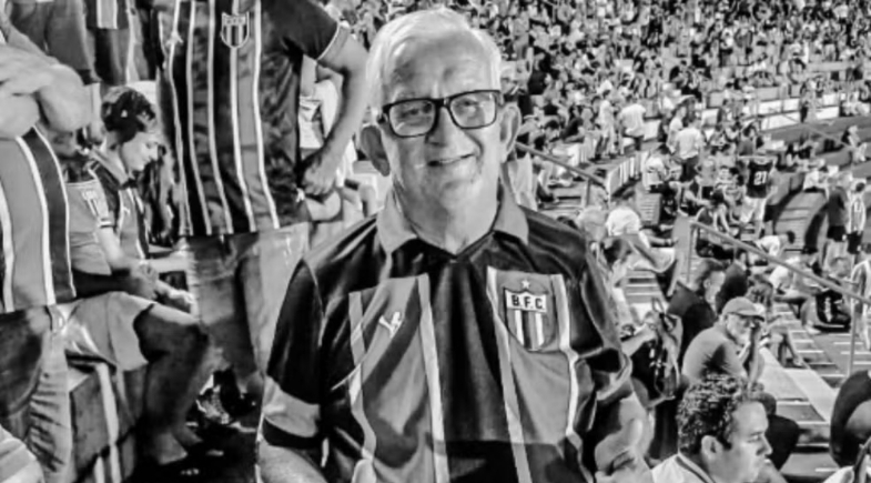 Antônio Silvio Pacheco de Oliveira, sofreu um infarto e faleceu ainda nas arquibancadas | Reprodução/ Redes Sociais