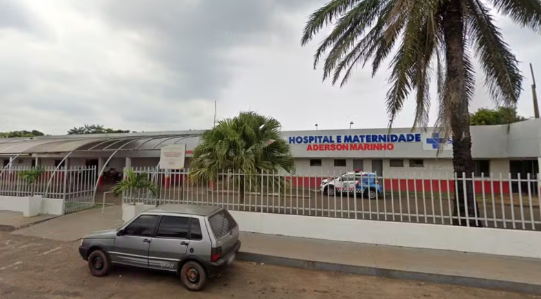 Hospital e Maternidade Aderson Marinho, em Porto Franco | Reprodução
