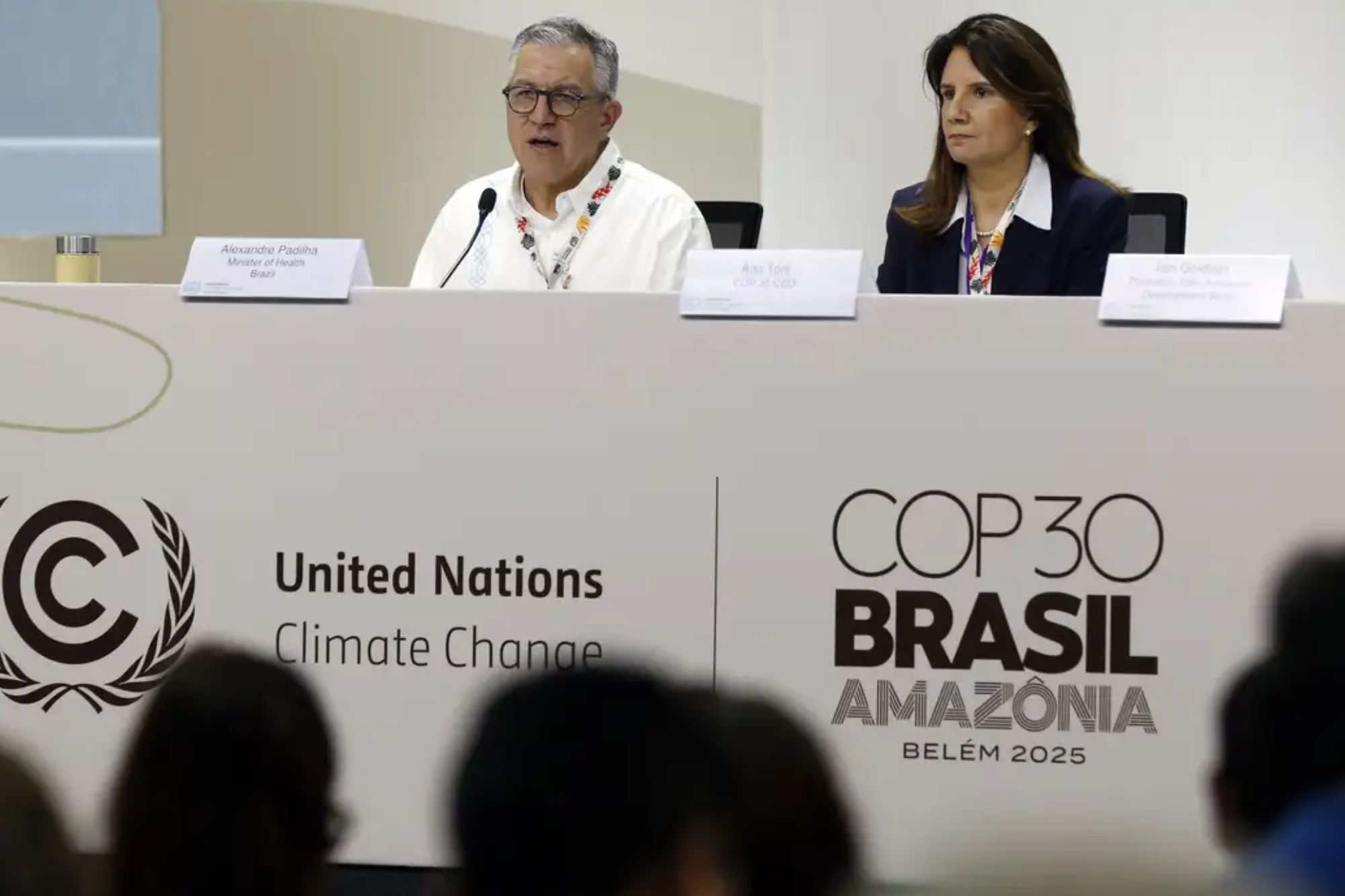 Ministro Padilha, na COP30 | Foto: Bruno Peres