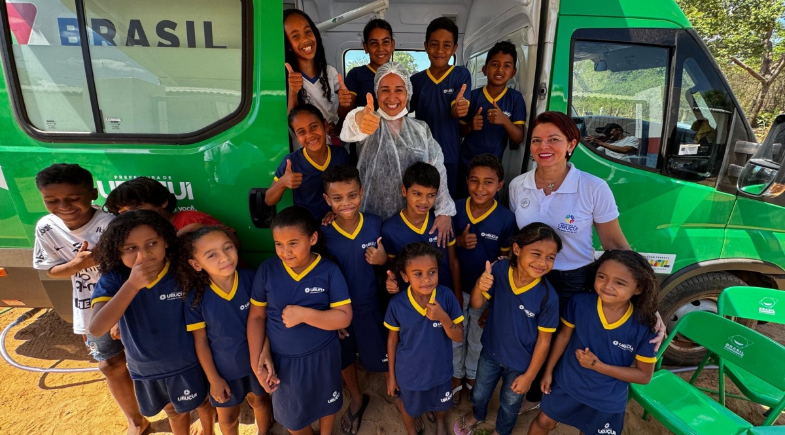 Unidade Móvel leva atendimento odontológico a estudantes da zona rural de Uruçuí