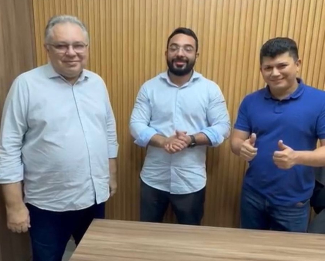 Licitação do Piscinão de Parnaíba já tem data! Deputados Florentino e Rubens  alinham parceria com o prefeito | Ari Carvalho| MEIO NORTE