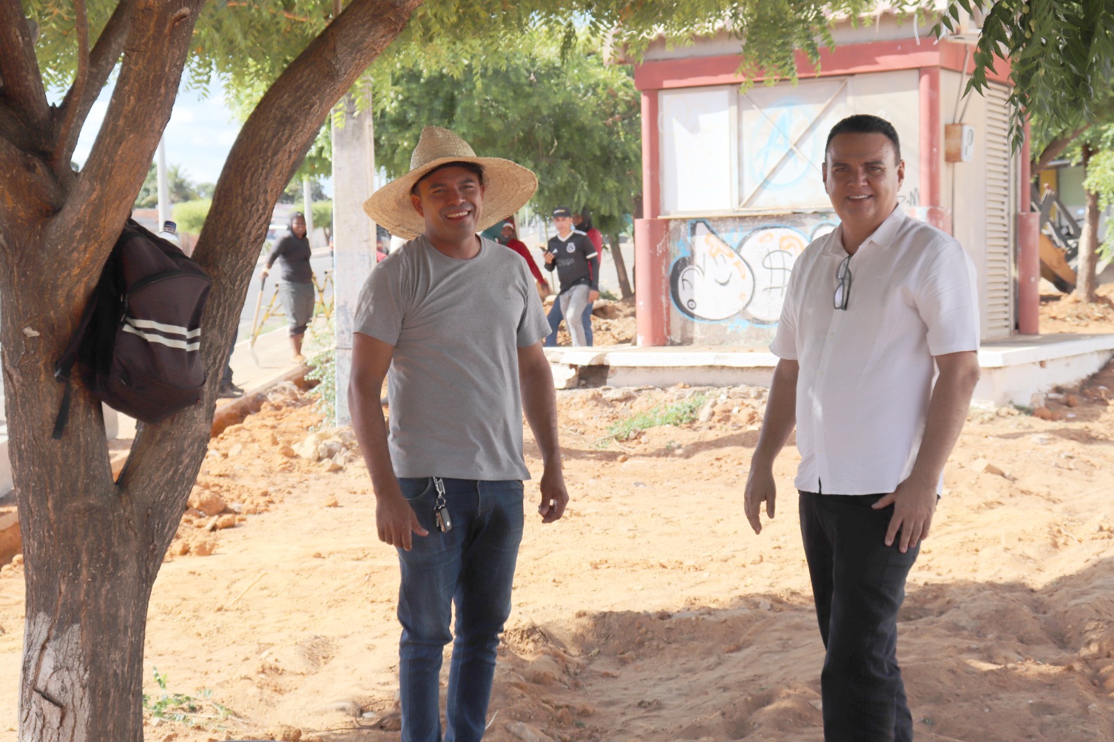 Prefeitura intensifica obras para entregar Praça da Igreja de Santa Luzia antes dos festejos - Imagem 1