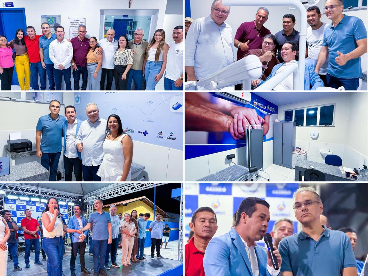 Entrega da obra de reforma e ampliação da UBS Clarindo R. de Carvalho - Foto: Prefeitura de Caxingó