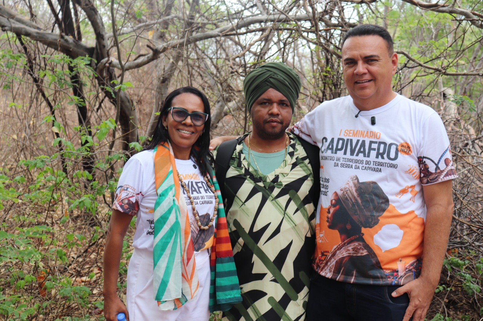 Religiosidade e ancestralidade marcam a abertura do I Seminário CAPIVAFRO no Anfiteatro da Pedra Furada - Imagem 1