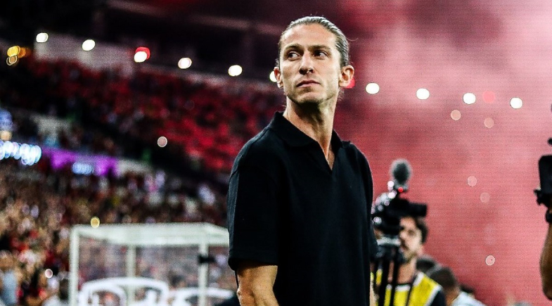 Filipe Luís, treinador do Flamengo | Gilvan de Souza e Marcelo Cortes / CRF