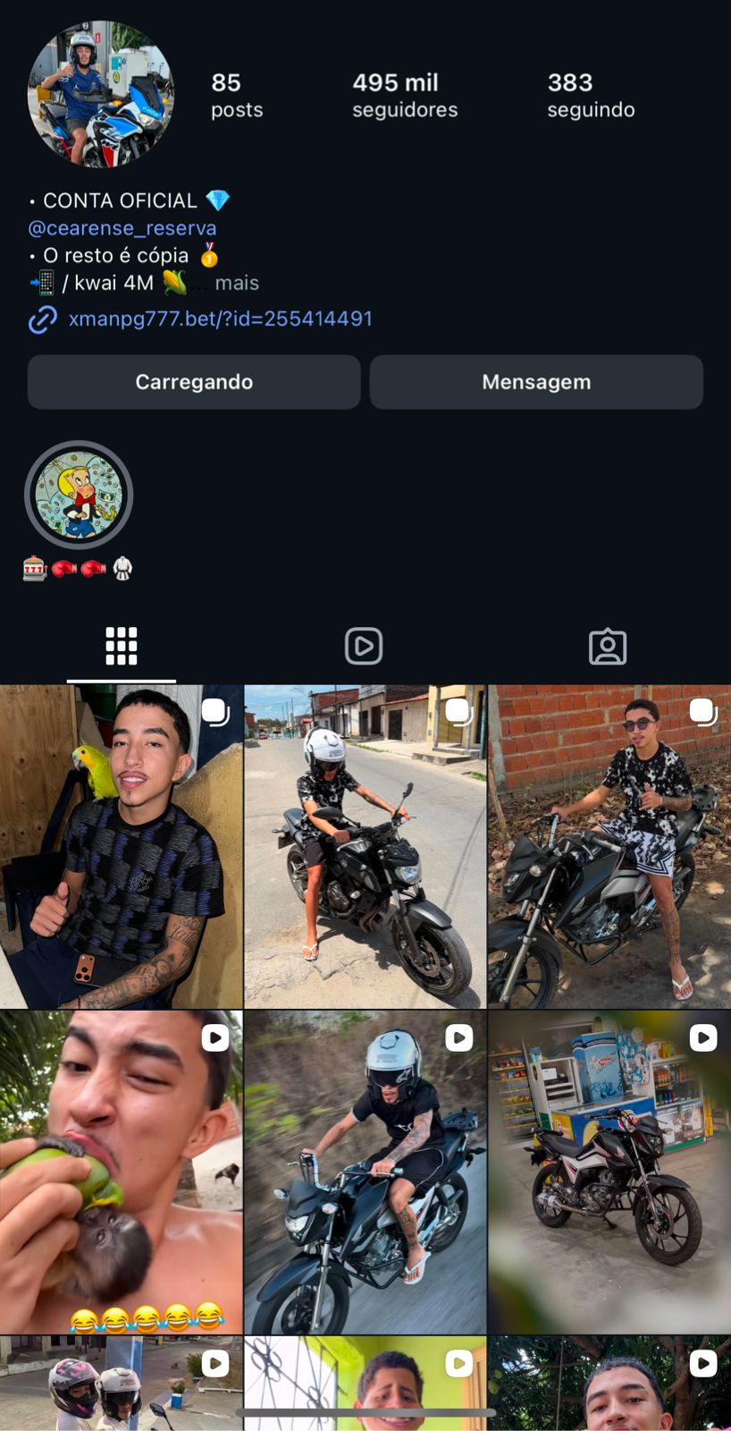 Quem era o influenciador ‘Cearense’, morto em perseguição policial na Grande Fortaleza - Imagem 1