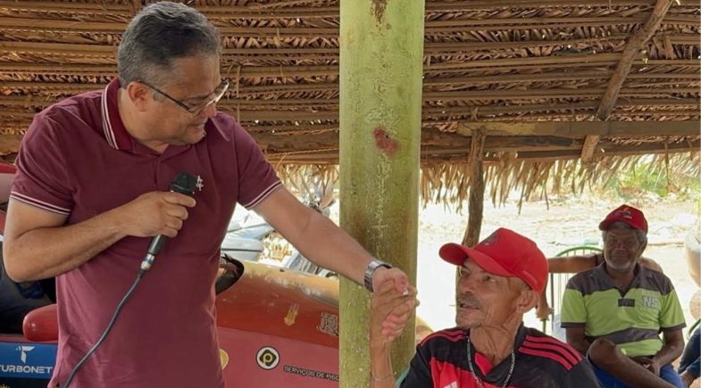 Prefeitura de Marcos Parente realiza ação de saúde e cidadania na zona rural