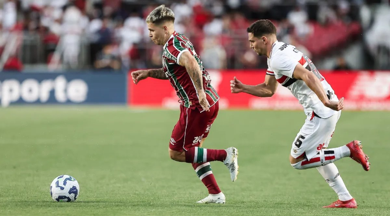 Fluminense e São Paulo pela 17ª rodada do Campeonato Brasileiro | Lucas Merçon/Fluminense