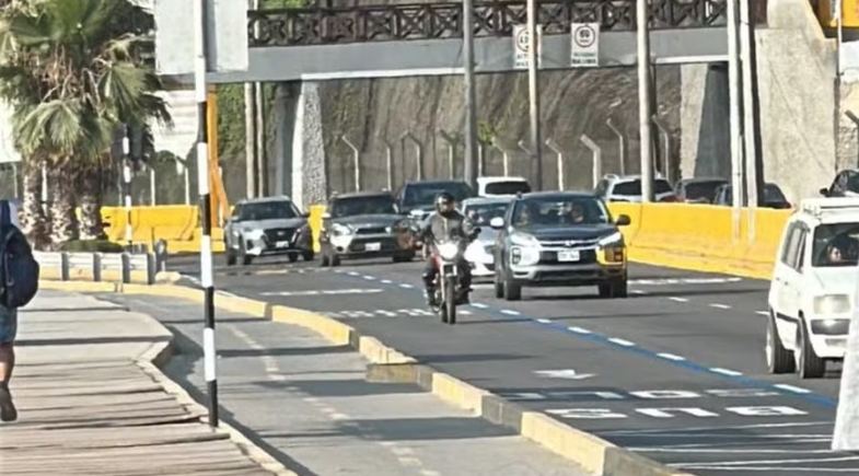 Ponte contra a qual o torcedor do Palmeiras chocou a cabeça durante passeio | Reprodução