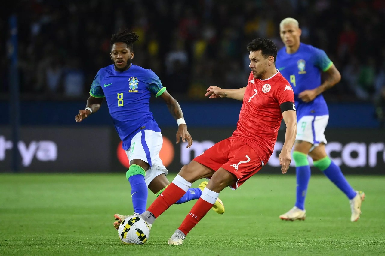 Brasil goleou a Tunísia na última vez que se enfrentaram - Foto: FRANCK FIFE/AFP via Getty Images
