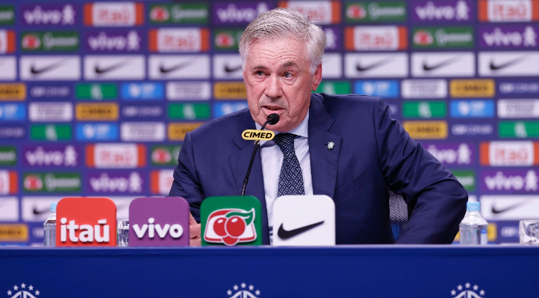 Carlo Ancelloti convocou a seleção brasileira nesta segunda-feira (03) | Rafael Ribeiro/CBF