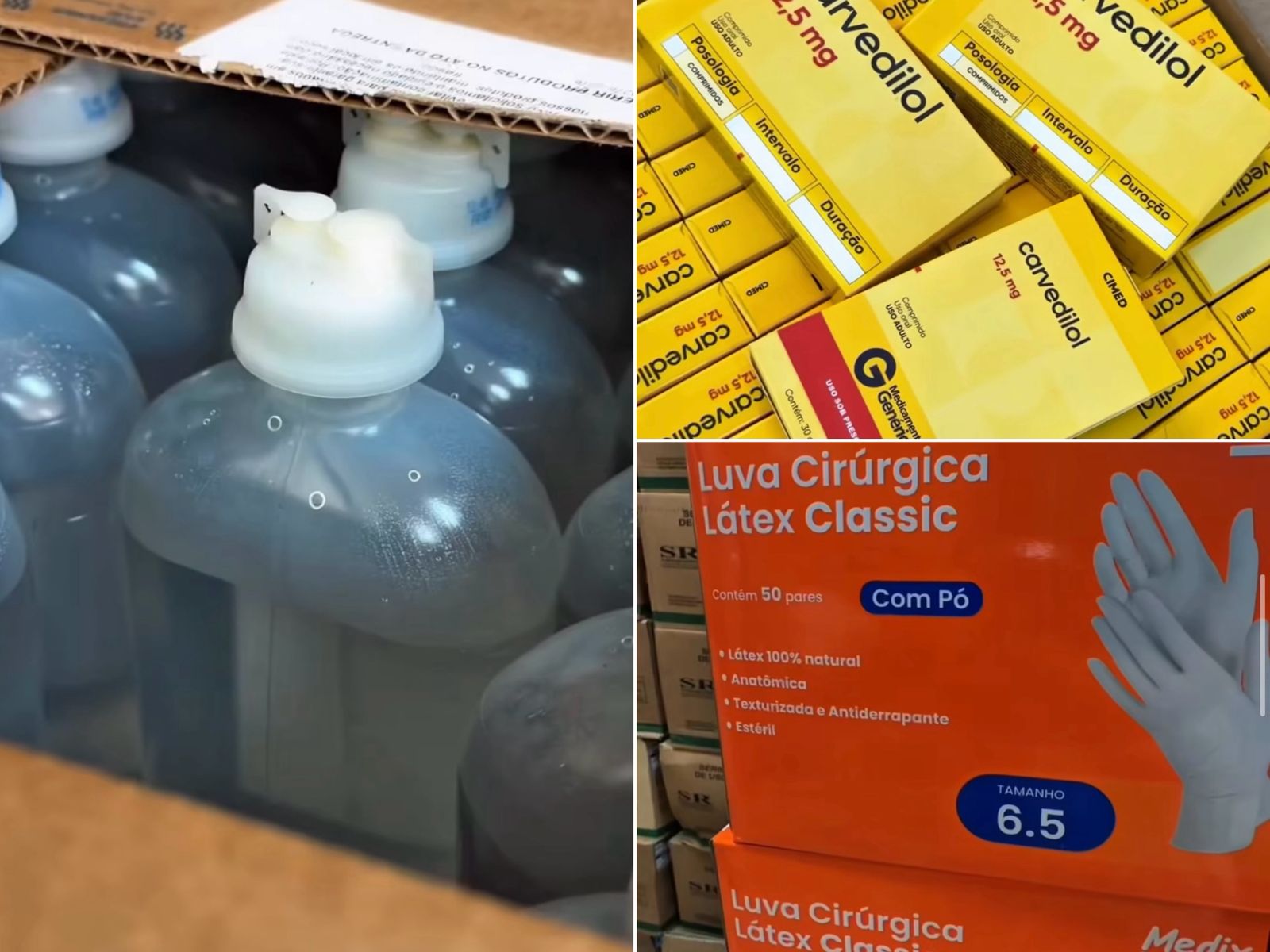Distribuição de issumos hospitalares e medicamentos - Foto: Prefeitura de Parnaíba