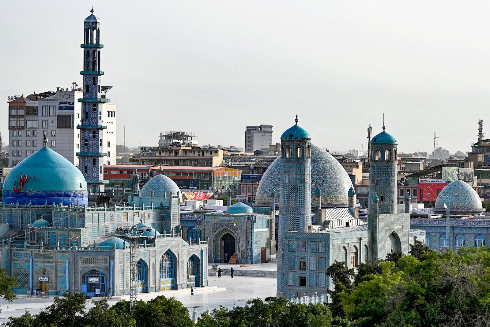Mesquita Azul - Foto: (Wakil Kohsar/AFP)