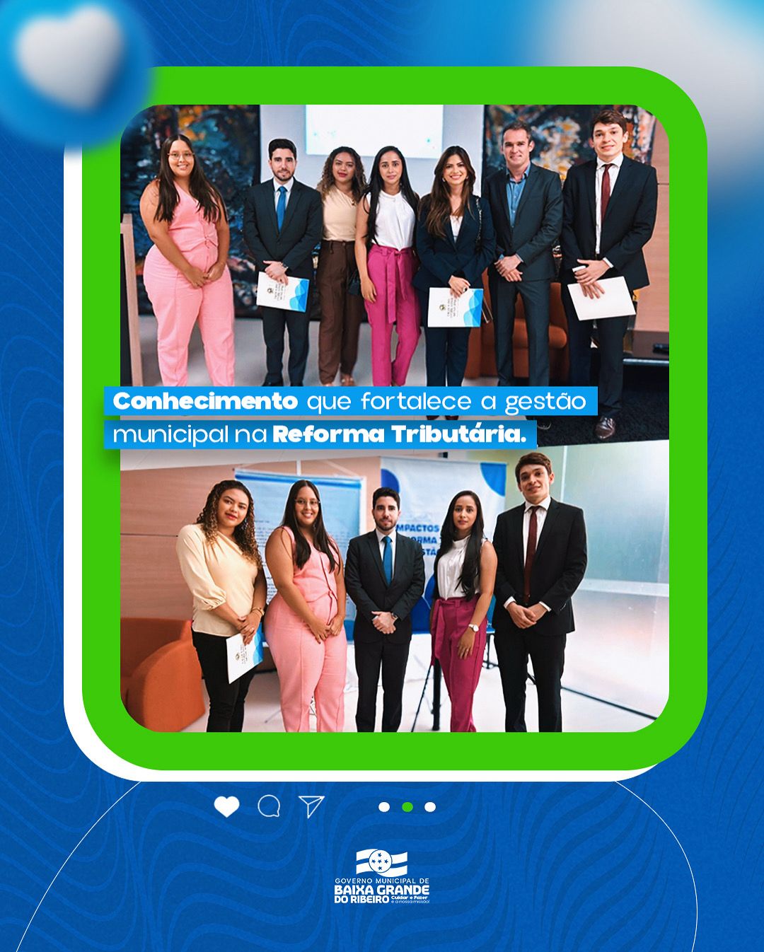 Técnicos de Baixa Grande do Ribeiro participam de workshop sobre impactos da Reforma Tributária - Imagem 1