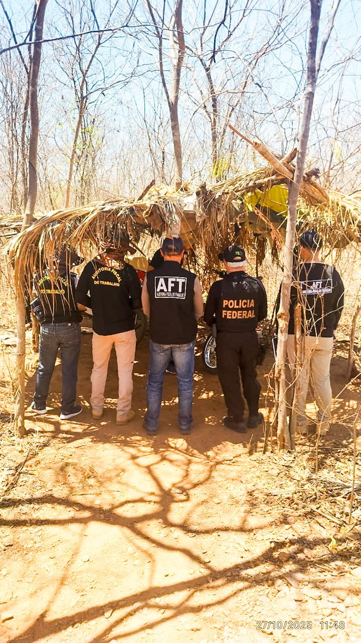 Local onde piauienses foram resgatados | FOTO: PF