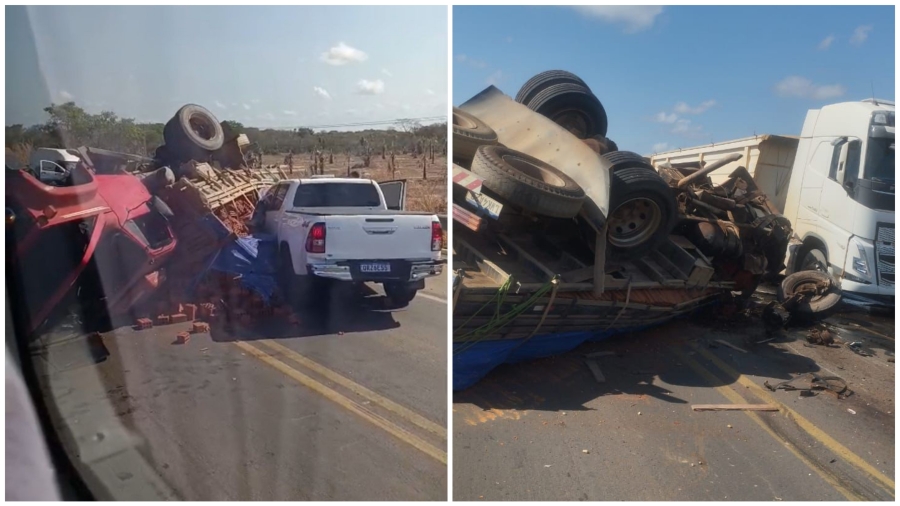Acidente com o secretário de Cultura do Piauí | FOTO: Reprodução/Em Foco
