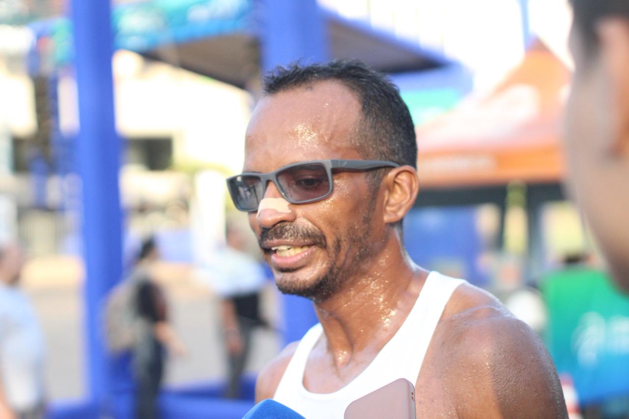 Francisco Marciel completou os 5 km da 1ª Corrida da ALEPI