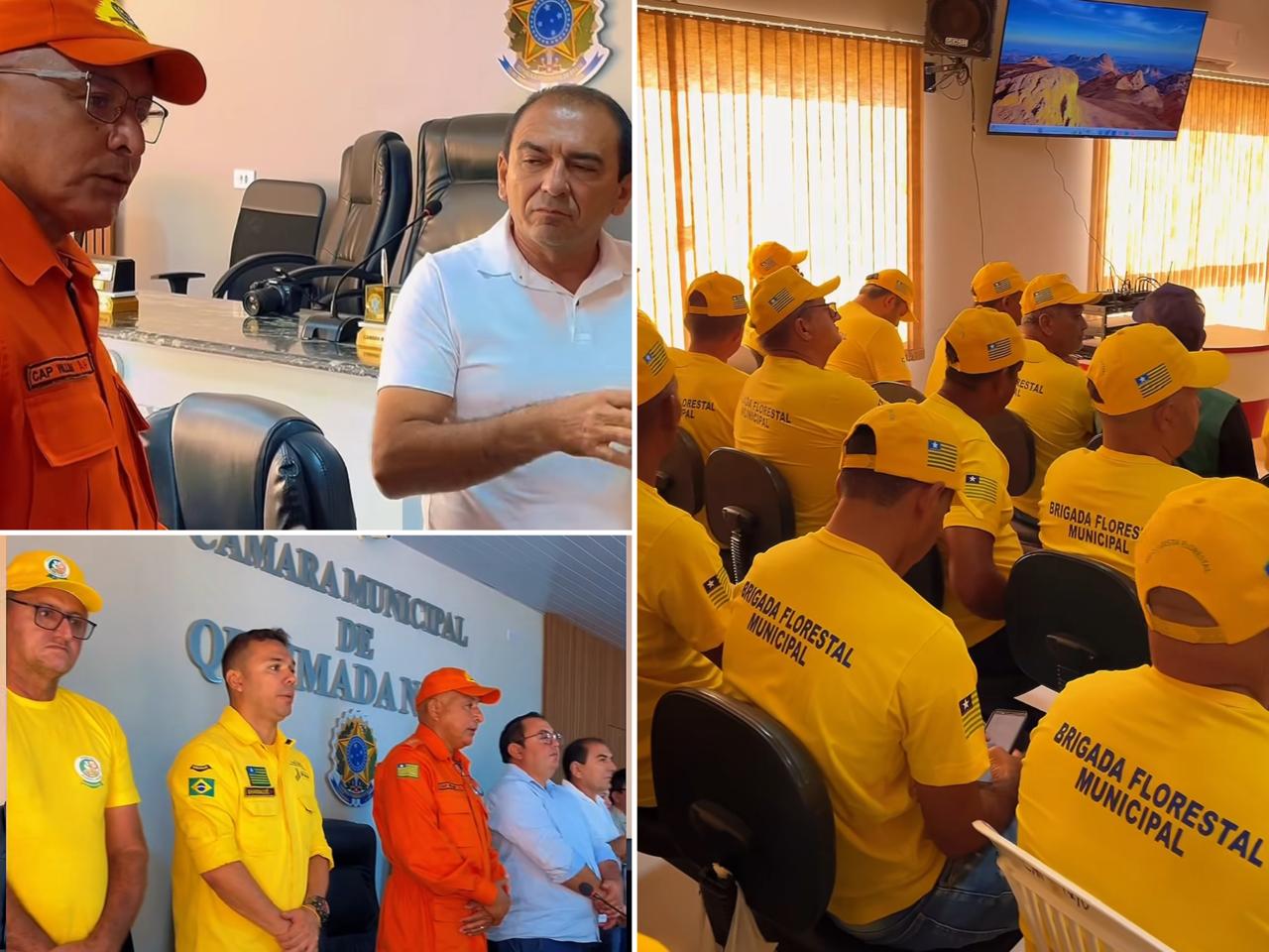 Capacitação de Brigadistas Voluntários - Foto: Prefeitura de Queimada Nova