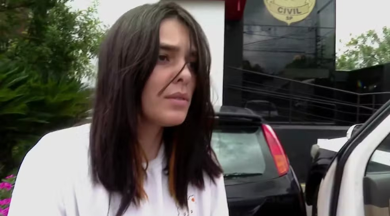 Leilane Vitória Oliva Coelho, de 22 anos, foi presa por suspeita de abuso sexual contra filha de 3 anos em Ribeirão Preto  |  Reprodução/EPTV