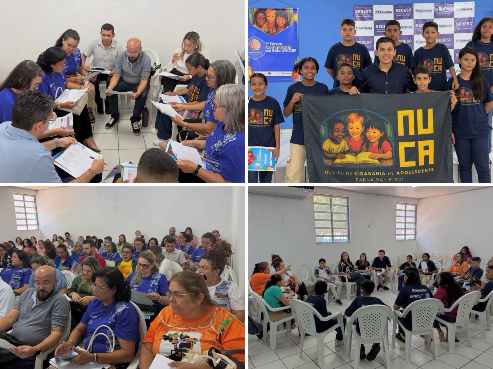 I Fórum Comunitário do Selo Unicef - Foto: Prefeitura de Parnaíba