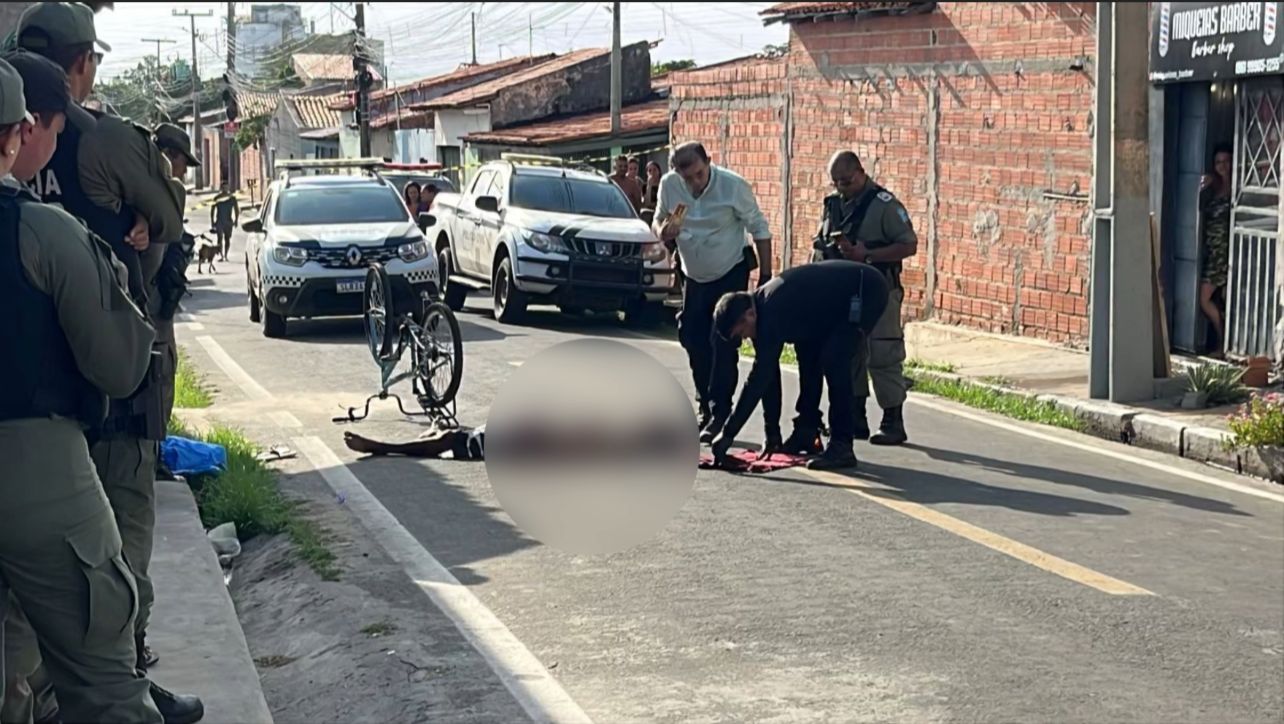 Jovem foi surpreendido pelos disparos - Foto: Ivan Lima/MeioNews