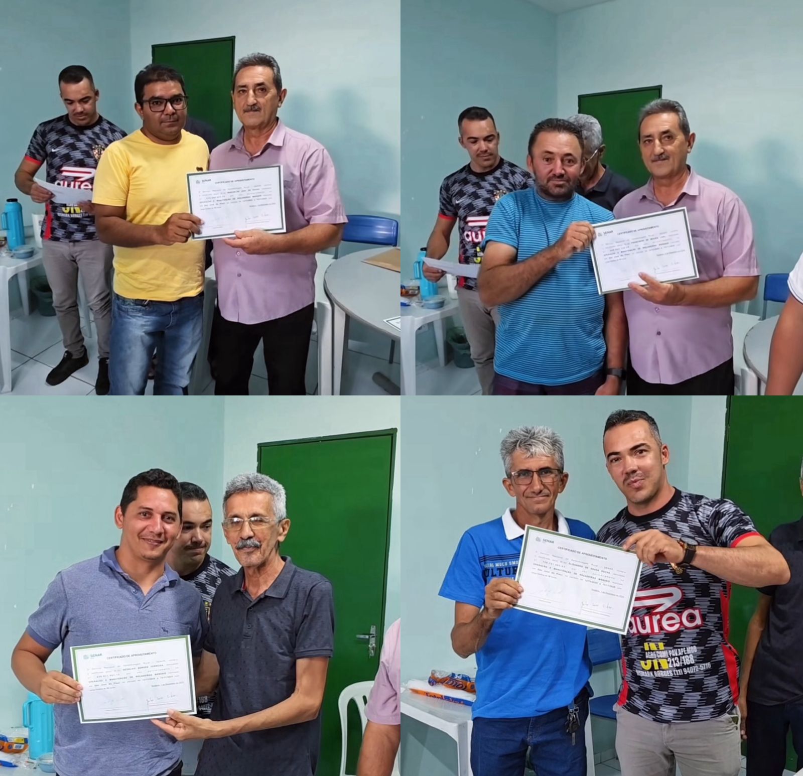 Agricultores de São José são certificados em curso de Operação de Roçadeiras Manuais - Imagem 1