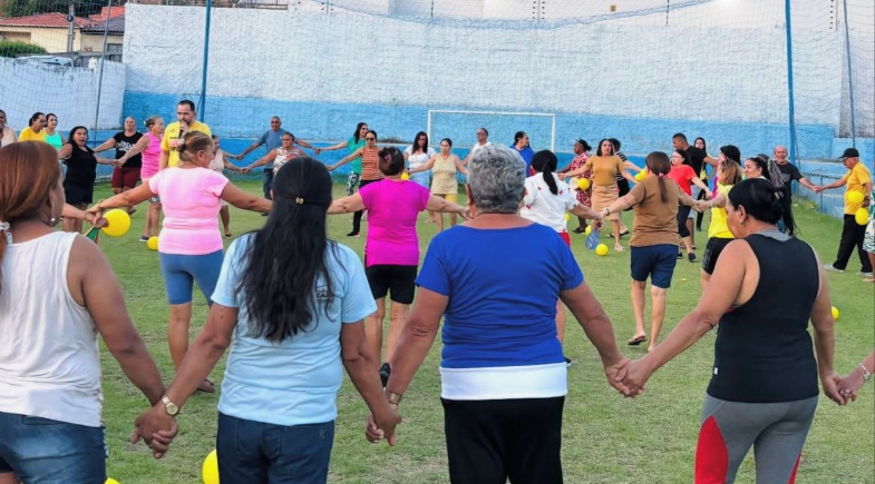 Prefeitura de Francisco Santos promove confraternização para idosos assistidos pelo SVFV