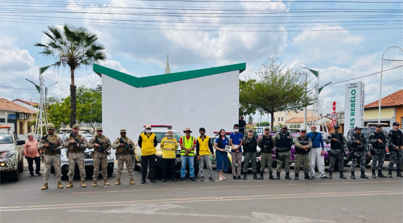 Ação de trânsito em Esperantina atende recomendação do Ministério Público do Piauí