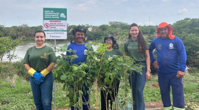 Prefeitura de Floriano realiza ações ambientais no município