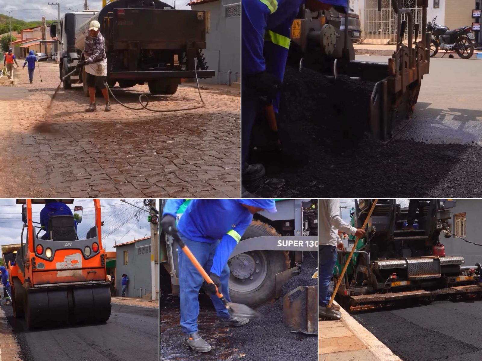 Pavimentação asfáltica - Foto: Prefeitura de Itainópolis